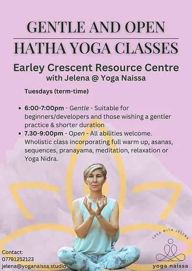 Gentle and open Hatha yoga
